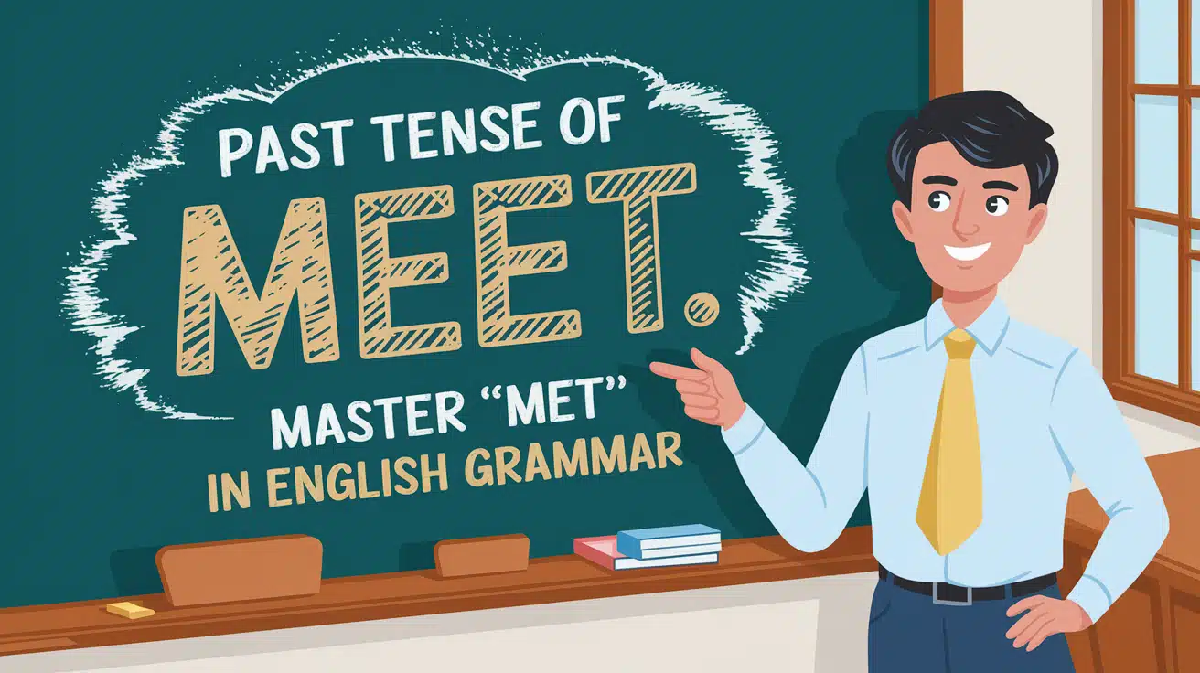 Past Tense of Meet: Master 'Met' in English Grammar | Verb Guide