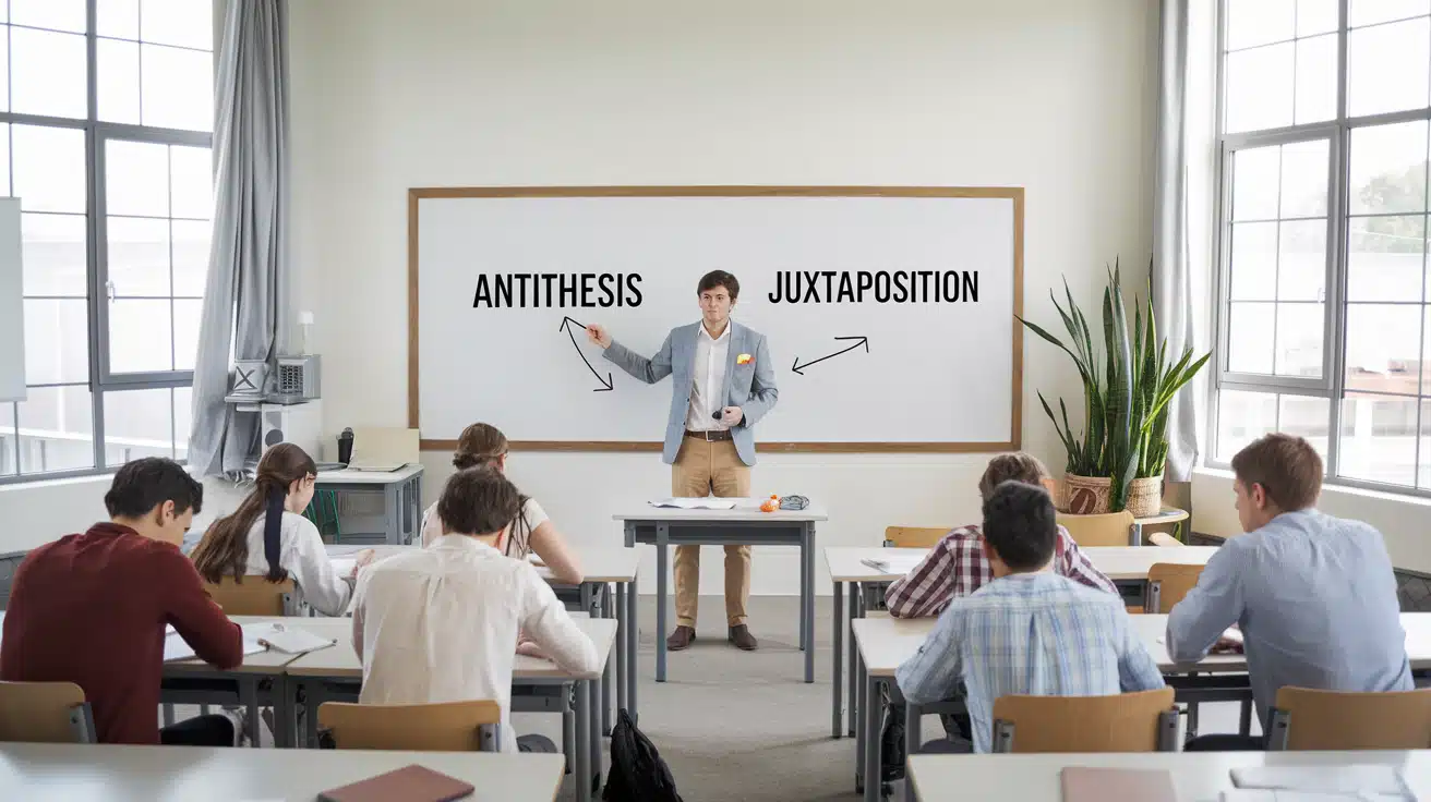 Antithesis vs Juxtaposition: Mastering Contrast in Writing